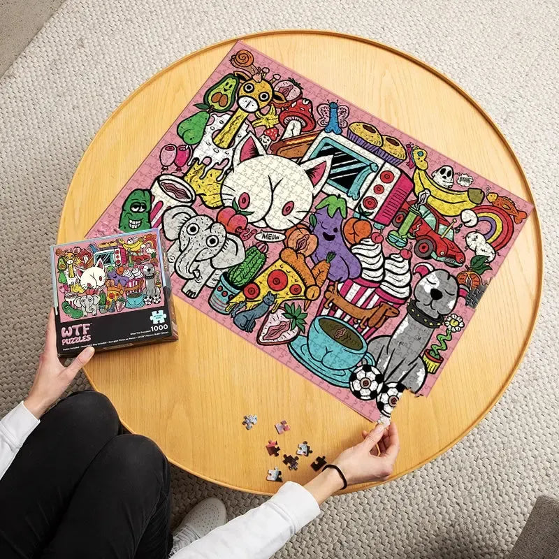 Dirty Doodles 1000 Piece Jigsaw Puzzle WTF