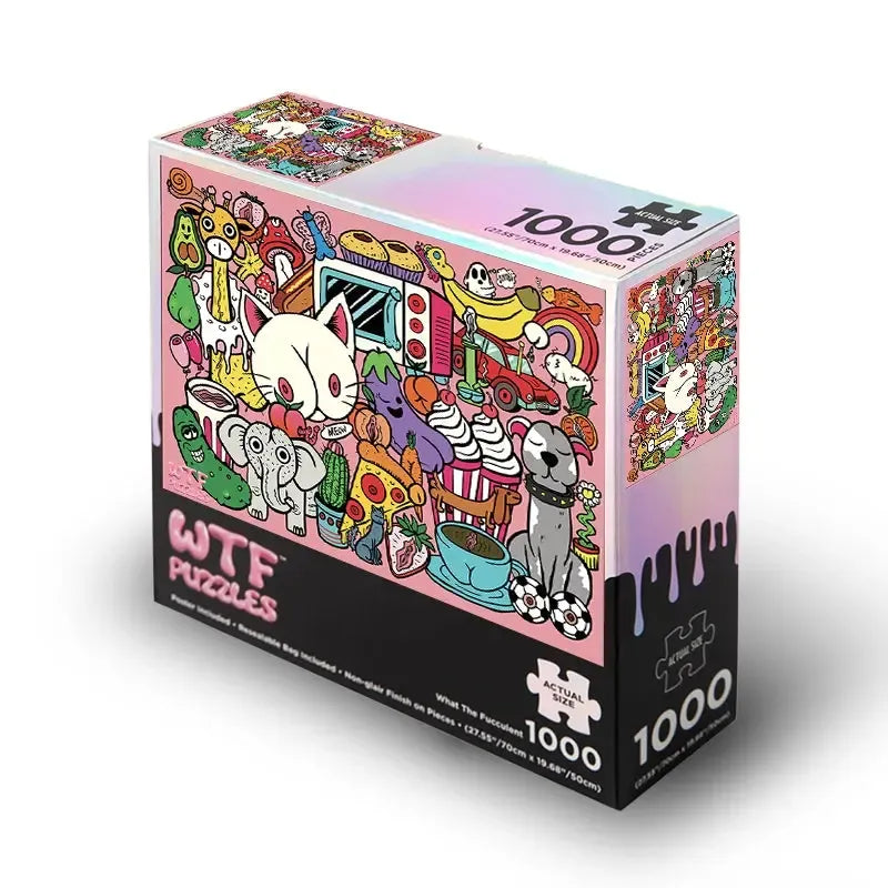 Dirty Doodles 1000 Piece Jigsaw Puzzle WTF