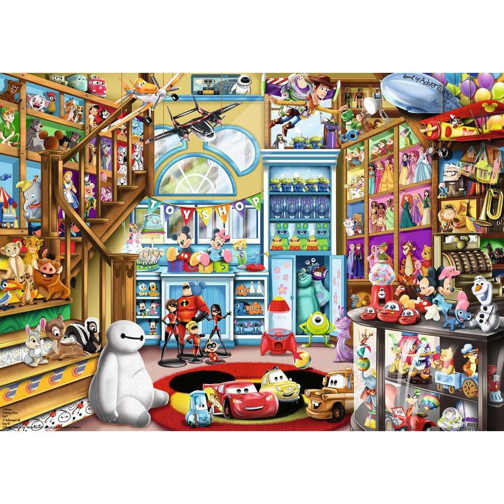 Disney & Pixar Toy Store 1000 Piece Jigsaw Puzzle Ravensburger