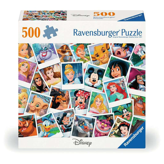 Disney Portraits 500 Piece Jigsaw Puzzle Ravensburger