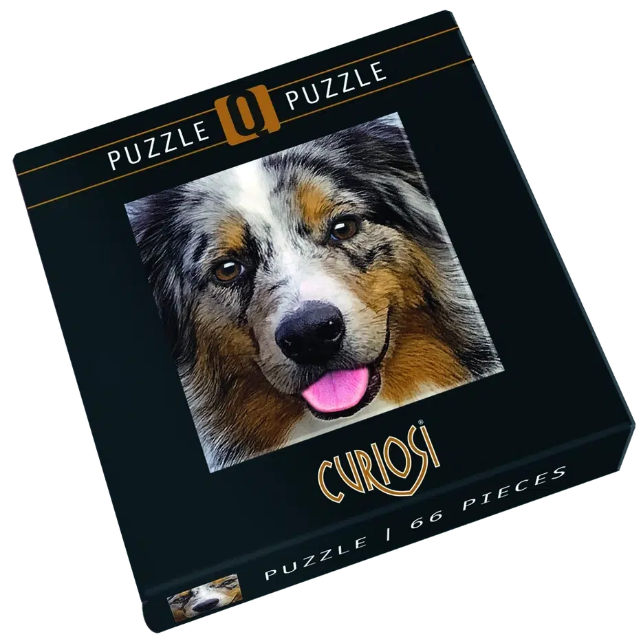 Dog 66 Piece Pocket Jigsaw Puzzle Curiosi