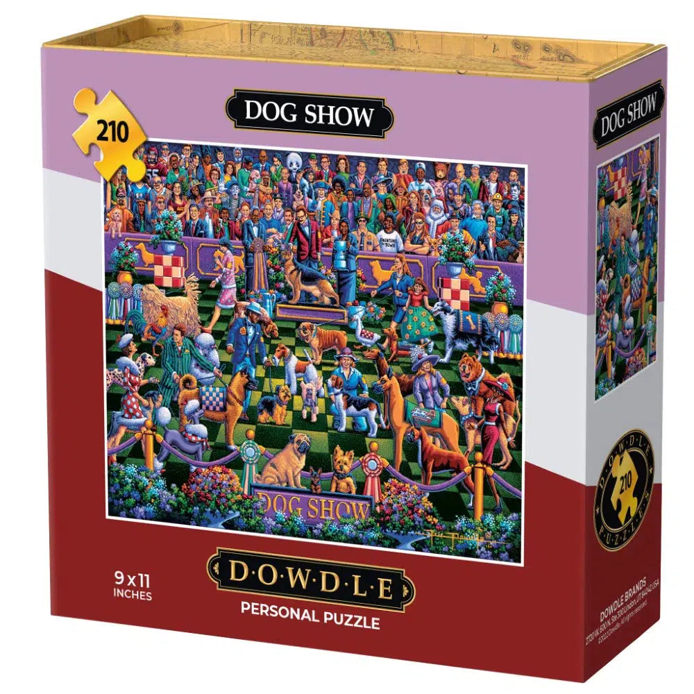 Dog Show 210 Piece Jigsaw Puzzle Dowdle