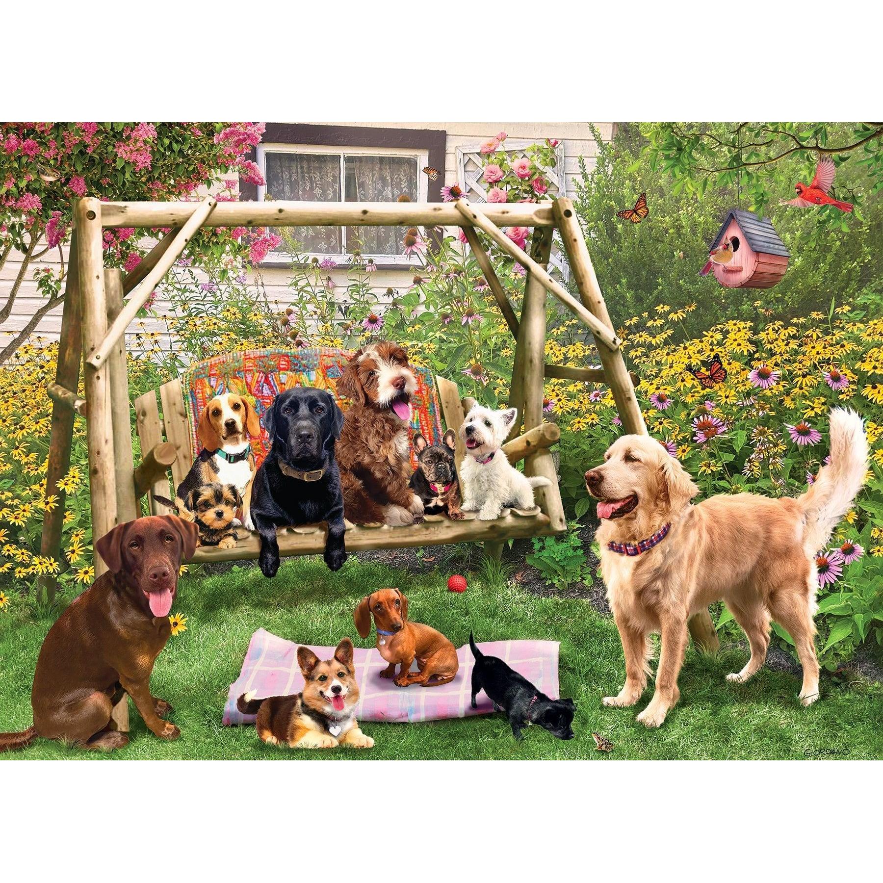 Doggie Daycare 500 Piece Jigsaw Puzzle Cobble Hill