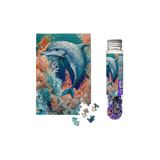 Dolphin 150 Piece Mini Jigsaw Puzzle Micro Puzzles