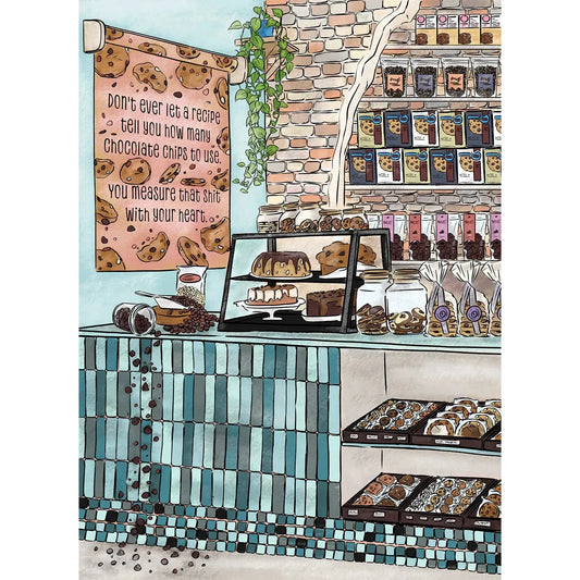 Don't ever let a recipe... 1000 Piece Soft Touch Jigsaw Puzzle Ellembee