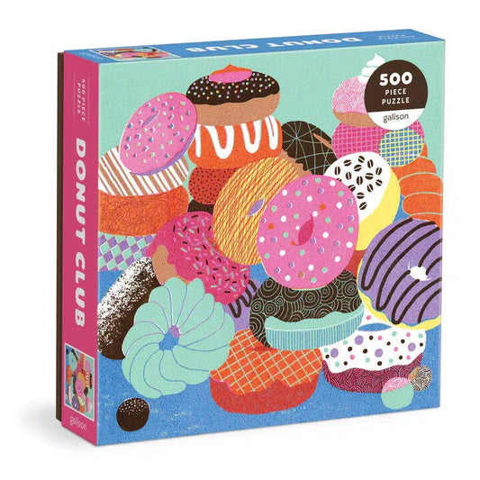 Donut Club 500 Piece Jigsaw Puzzle Galison