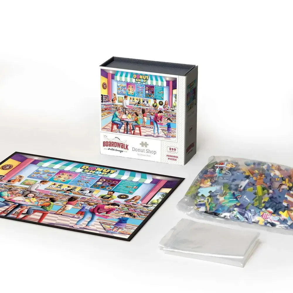 Donut Shop 210 Piece Jigsaw Puzzle Boardwalk