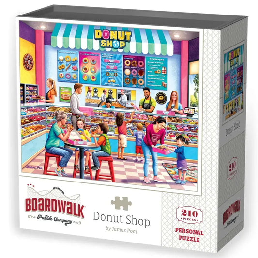Donut Shop 210 Piece Jigsaw Puzzle Boardwalk