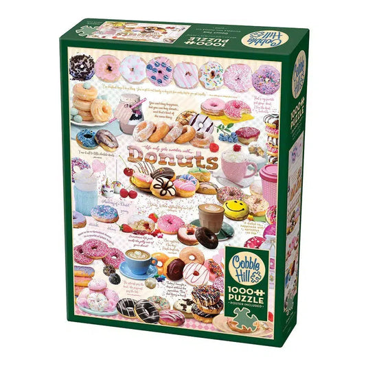 Donut Time 1000 Piece Jigsaw Puzzle Cobble Hill