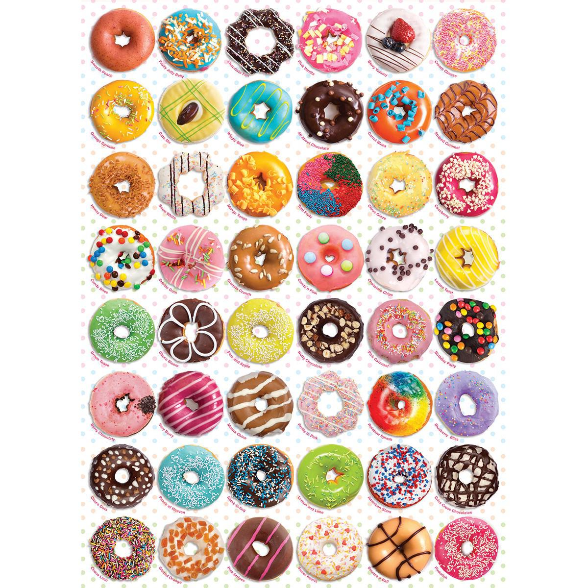 Donuts 1000 Piece Jigsaw Puzzle Eurographics