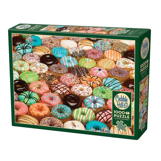 Doughnuts 1000 Piece Jigsaw Puzzle Cobble Hill