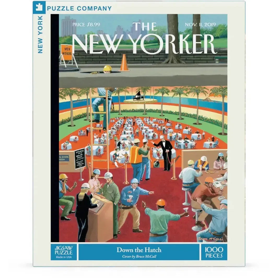 Down the Hatch 1000 Piece Jigsaw Puzzle NYPC