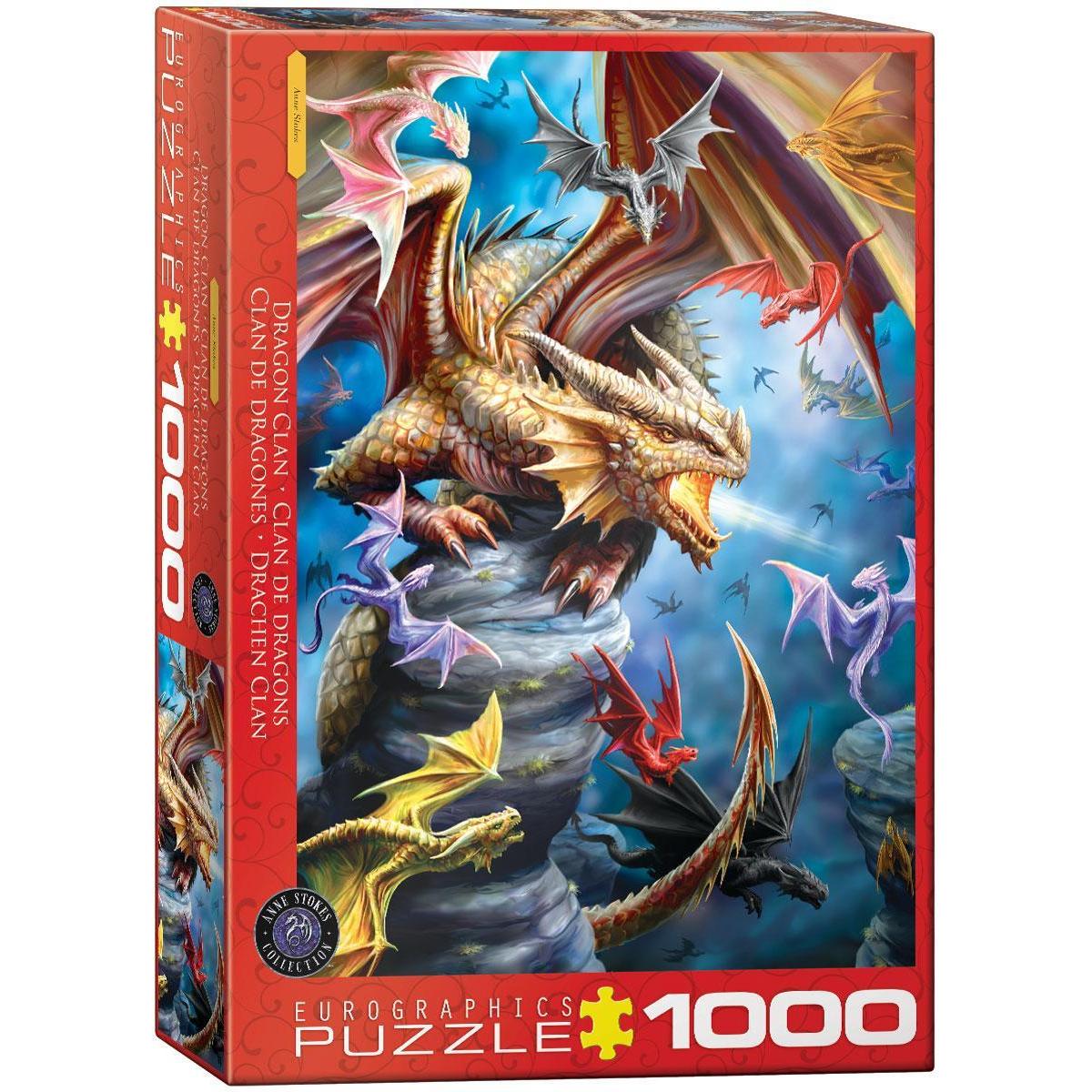 Dragon Clan 1000 Piece Jigsaw Puzzle Eurographics