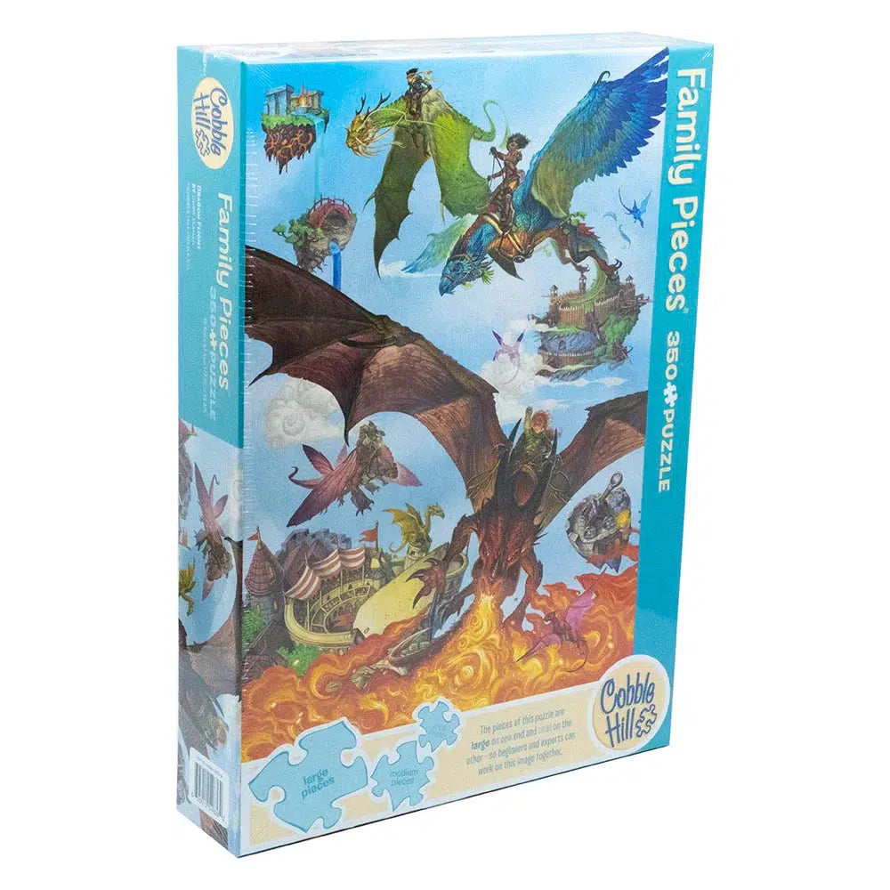 Dragon Flight 350 Piece Family Jigsaw Puzzle Cobble Hill