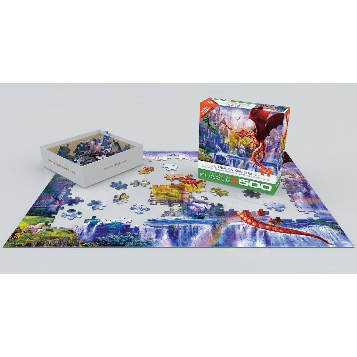 Dragon Kingdom 500 Piece Jigsaw Puzzle Eurographics