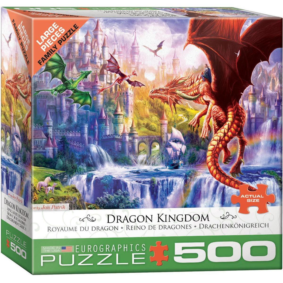 Dragon Kingdom 500 Piece Jigsaw Puzzle Eurographics