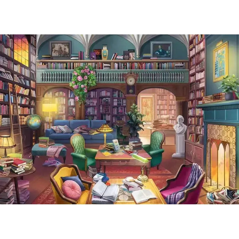 Dream Library 500 Large Piece Jigsaw Puzzle Ravensburger