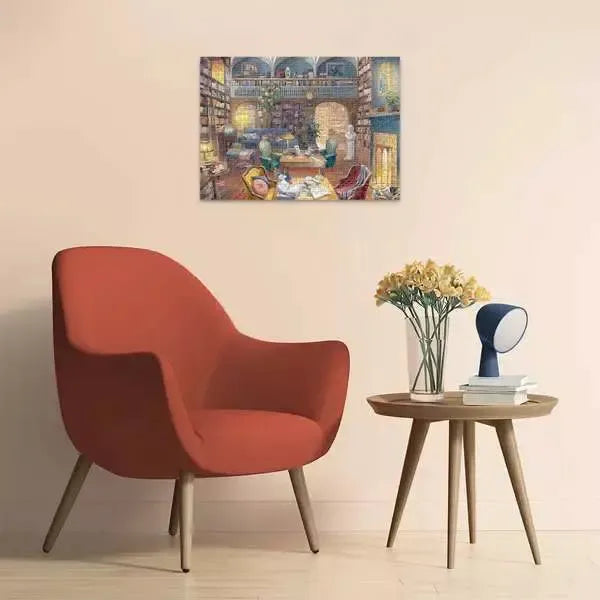 Dream Library 500 Large Piece Jigsaw Puzzle Ravensburger