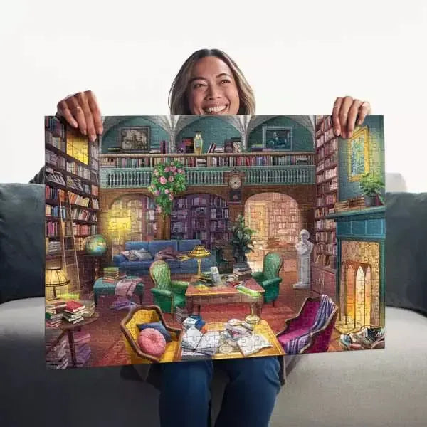 Dream Library 500 Large Piece Jigsaw Puzzle Ravensburger