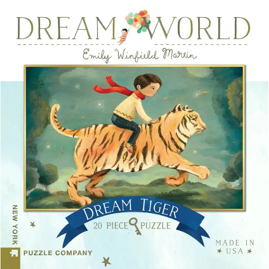 Dream Tiger Dream World 20 Piece Mini Jigsaw Puzzle NYPC