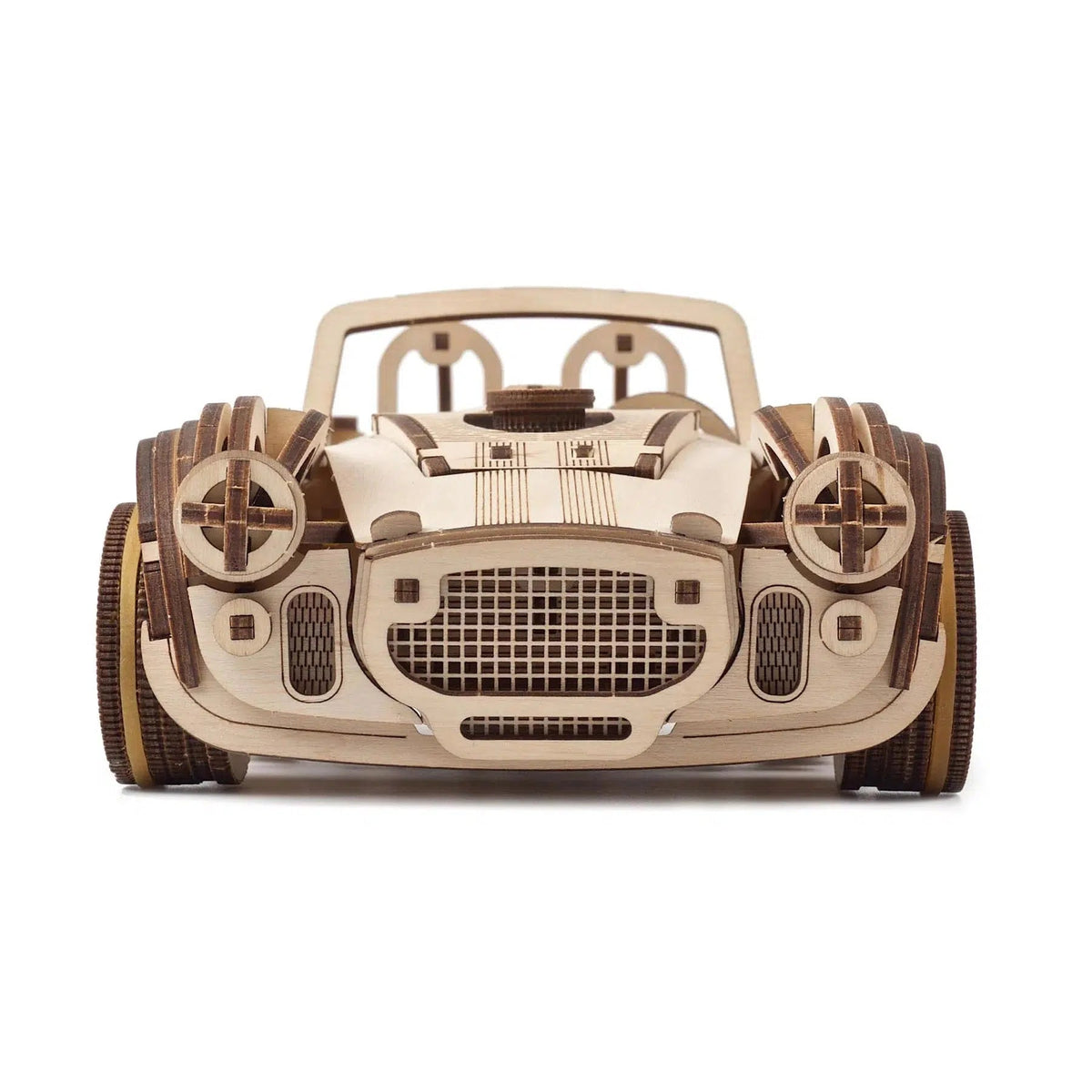 UGEARS Voiture de sport Rapid Mouse - Puzzles 3D en bois pour adultes - Modèle de voiture classique en bois pour adultes à construire - Ensemble de construction à double moteur avec UGEARS Voiture de sport Rapid Mouse - Puzzles 3D en bois pour adultes - Modèle de voiture classique en bois pour adultes à construire - Ensemble de construction à double moteur avec