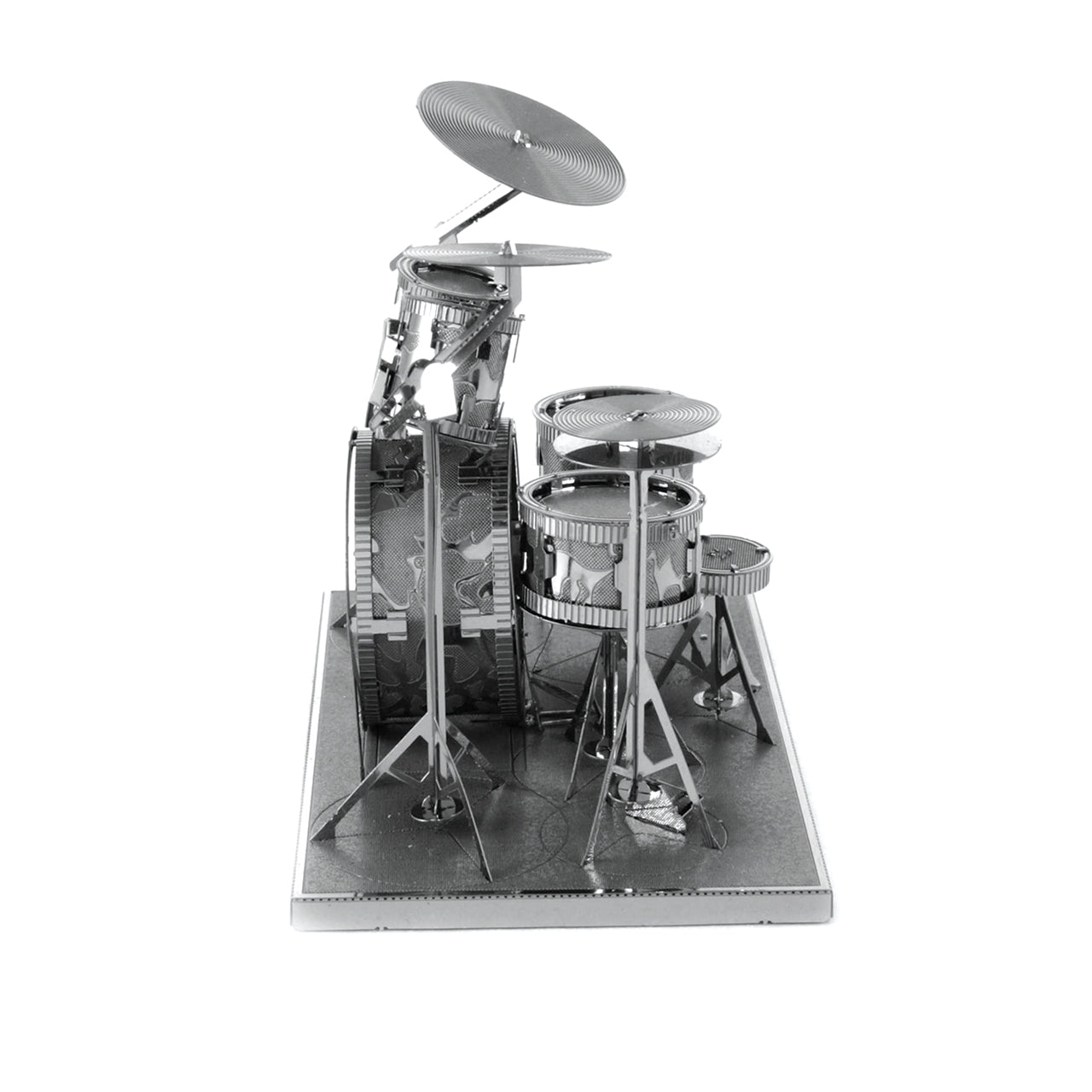 Drum Set 3D Steel Model Kit Metal Earth