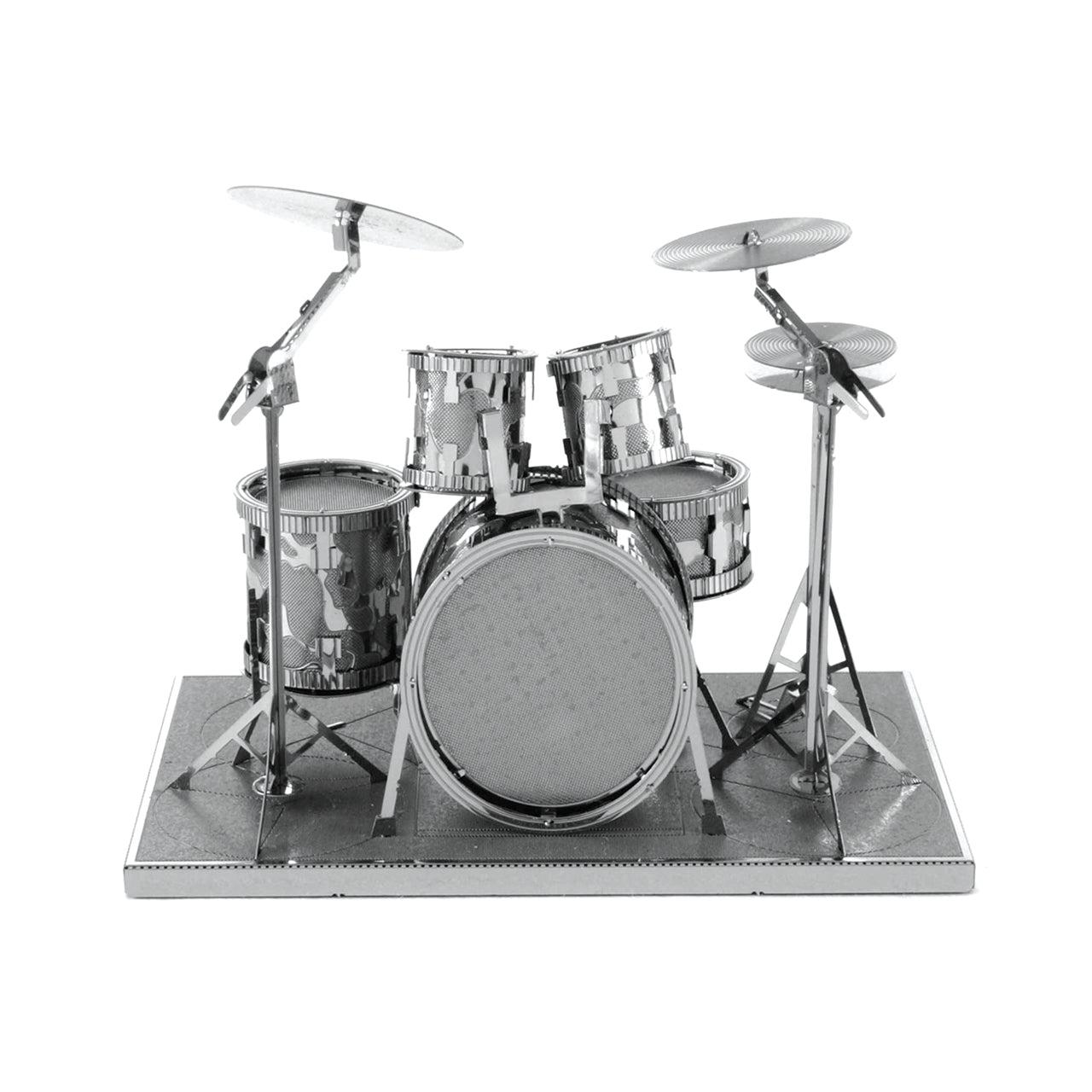 Drum Set 3D Steel Model Kit Metal Earth