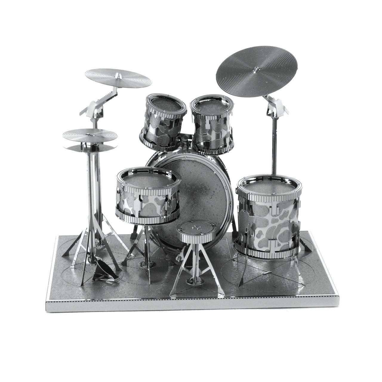 Drum Set 3D Steel Model Kit Metal Earth