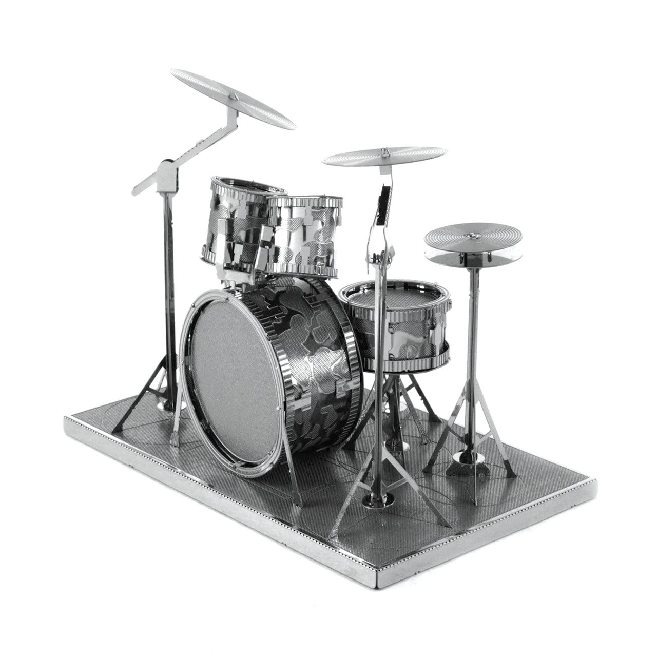 Drum Set 3D Steel Model Kit Metal Earth