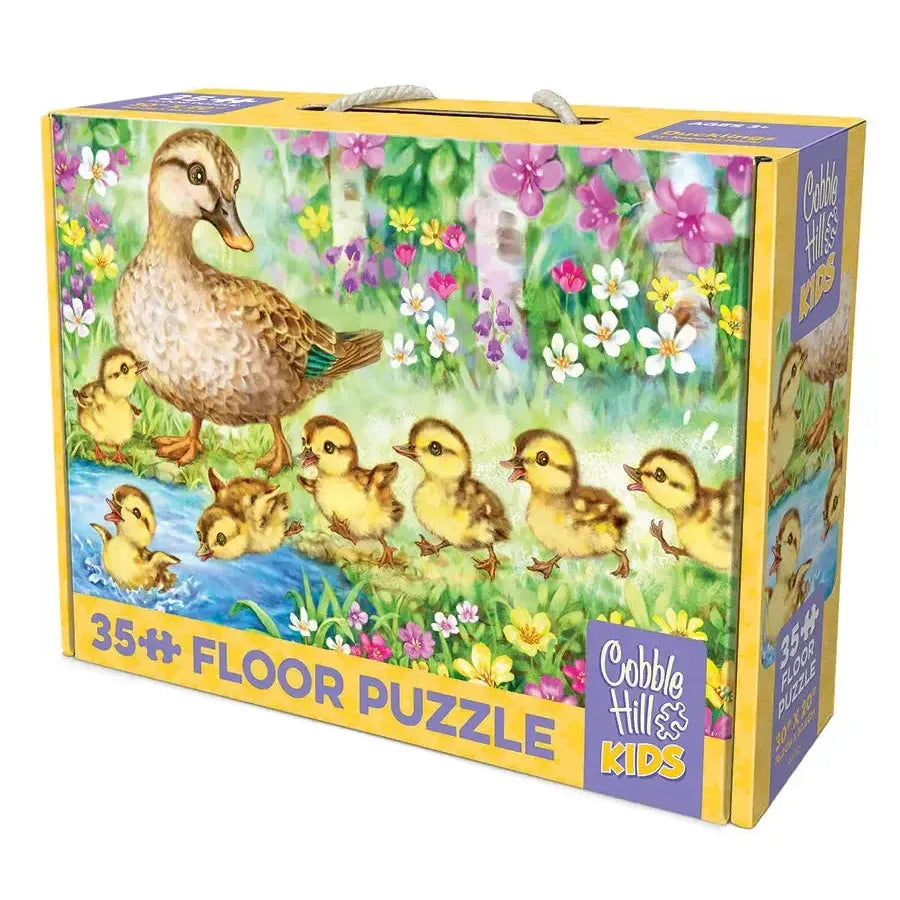 Ducklings 35 Piece Floor Jigsaw Puzzle Cobble Hill