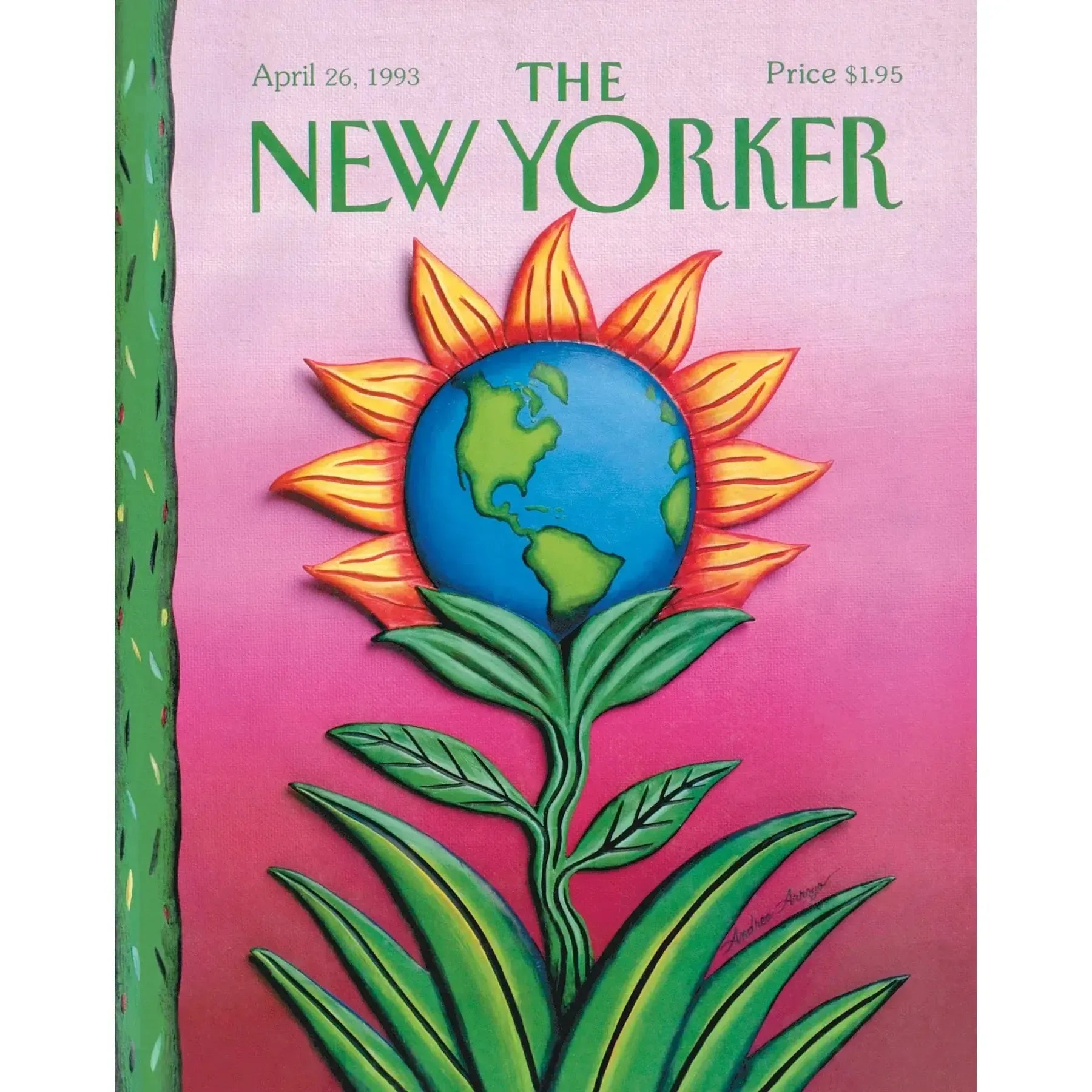 Earth Day The New Yorker 100 Piece Mini Jigsaw Puzzle NYPC