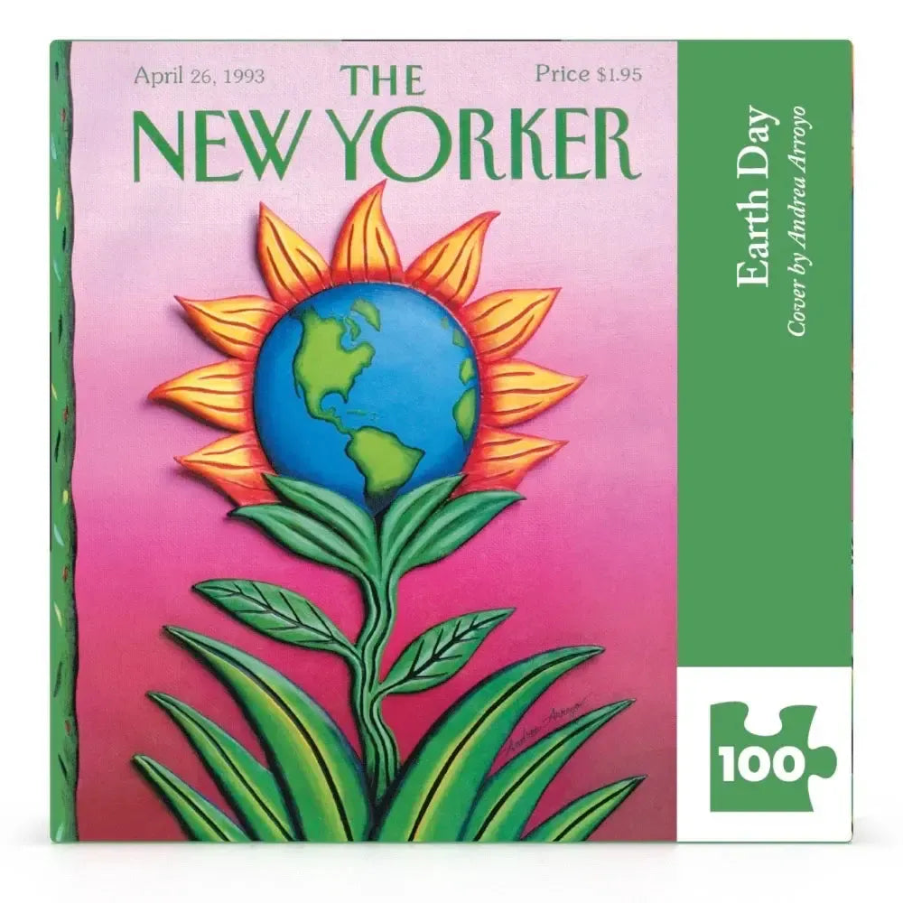 Earth Day The New Yorker 100 Piece Mini Jigsaw Puzzle NYPC
