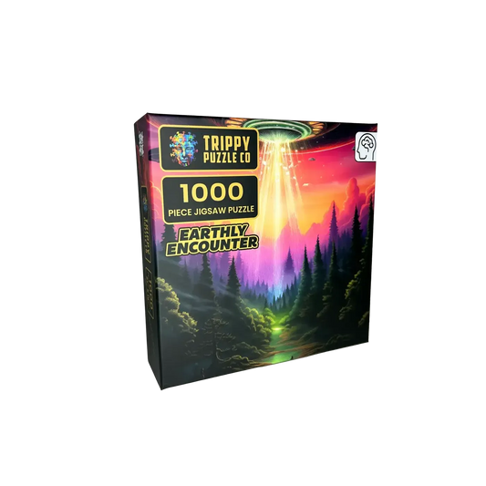 Earthly Encounter 1000 Piece Jigsaw Puzzle Trippy