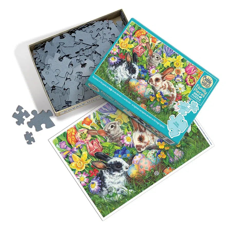 Easter Bunnies 350 Piece Family Jigsaw Puzzle Cobble Hill