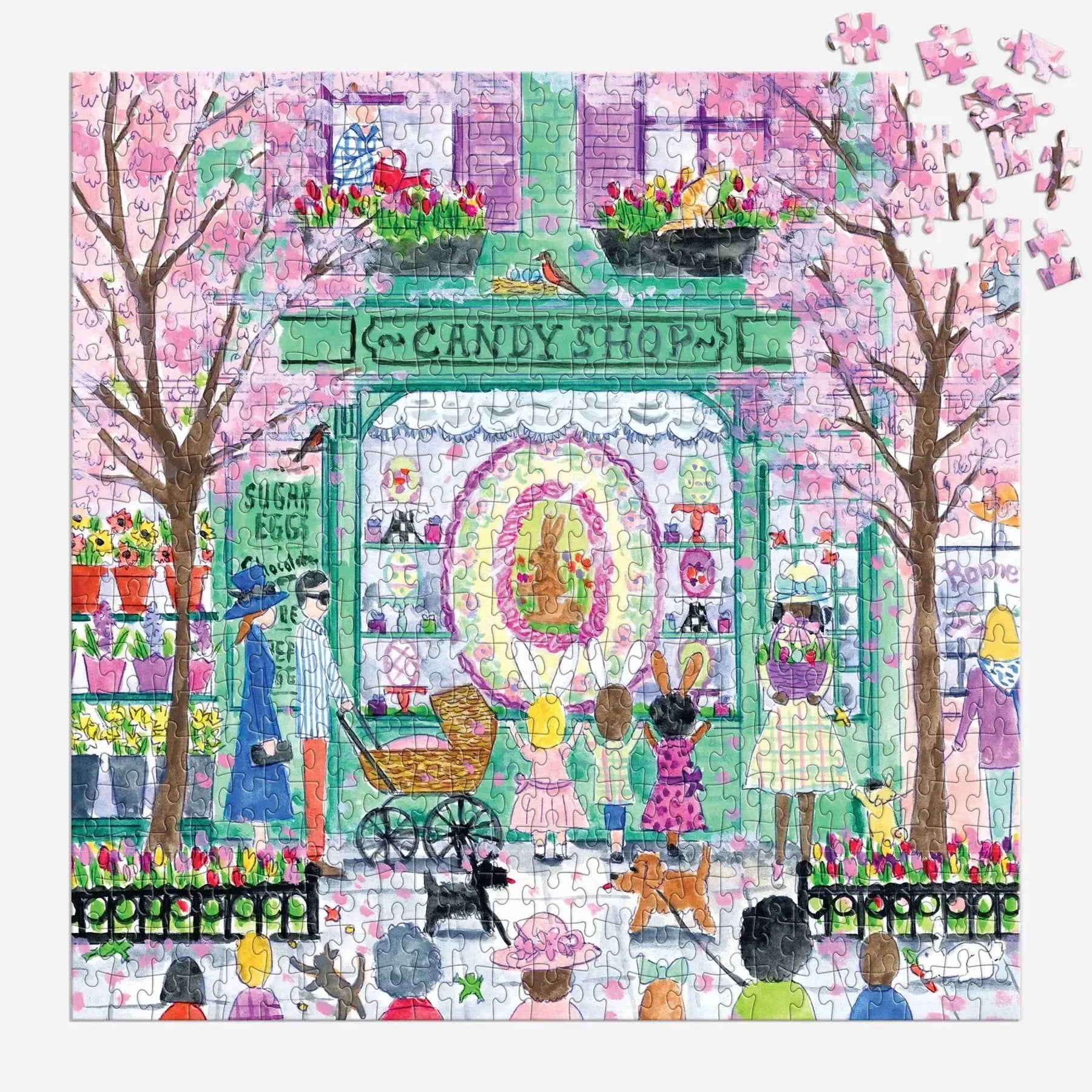 Easter Candy Shop 500 Piece Jigsaw Puzzle Galison