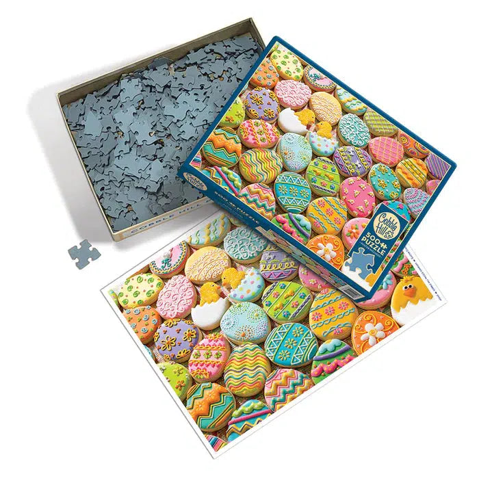 Easter Cookies 500 Piece Jigsaw Puzzle Cobble Hill