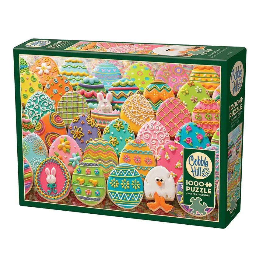 Easter Eggs 1000 Piece Jigsaw Puzzle Cobble Hill