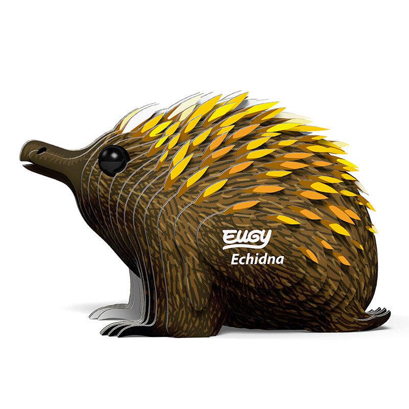 Echidna 3D Cardboard Model Kit Eugy