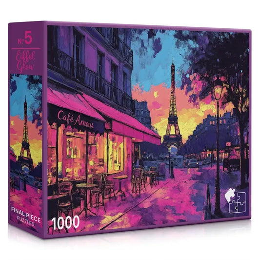 Eiffel Glow 1000 Piece Jigsaw Puzzle Final Piece