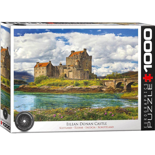 Eilean Donan Castle Scotland 1000 Piece Jigsaw Puzzle Eurographics