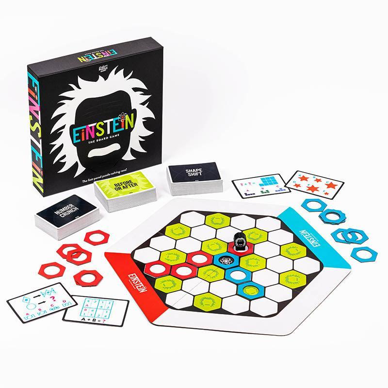 Einstein the Board Game - Fast Paced Puzzle Solving Race - Professor Puzzle