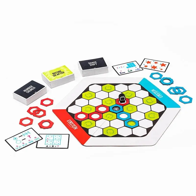 Einstein the Board Game - Fast Paced Puzzle Solving Race - Professor Puzzle