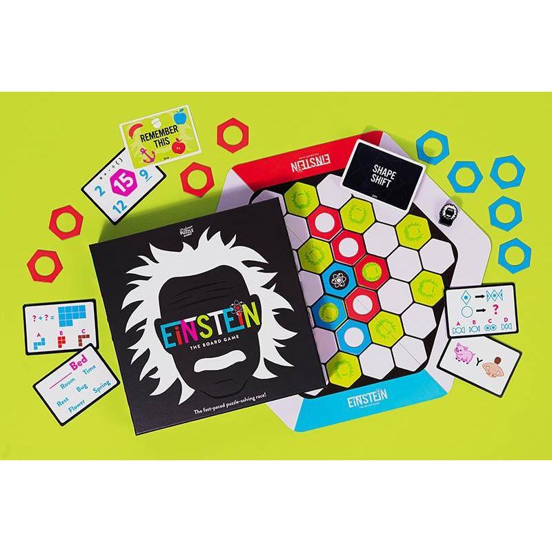 Einstein the Board Game - Fast Paced Puzzle Solving Race - Professor Puzzle