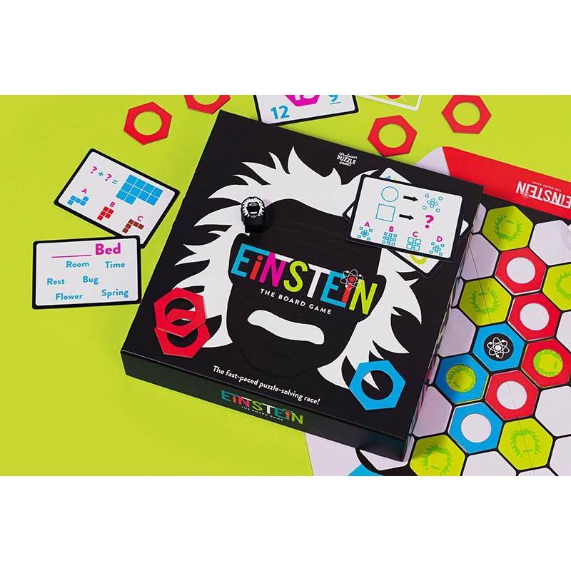 Einstein the Board Game - Fast Paced Puzzle Solving Race - Professor Puzzle