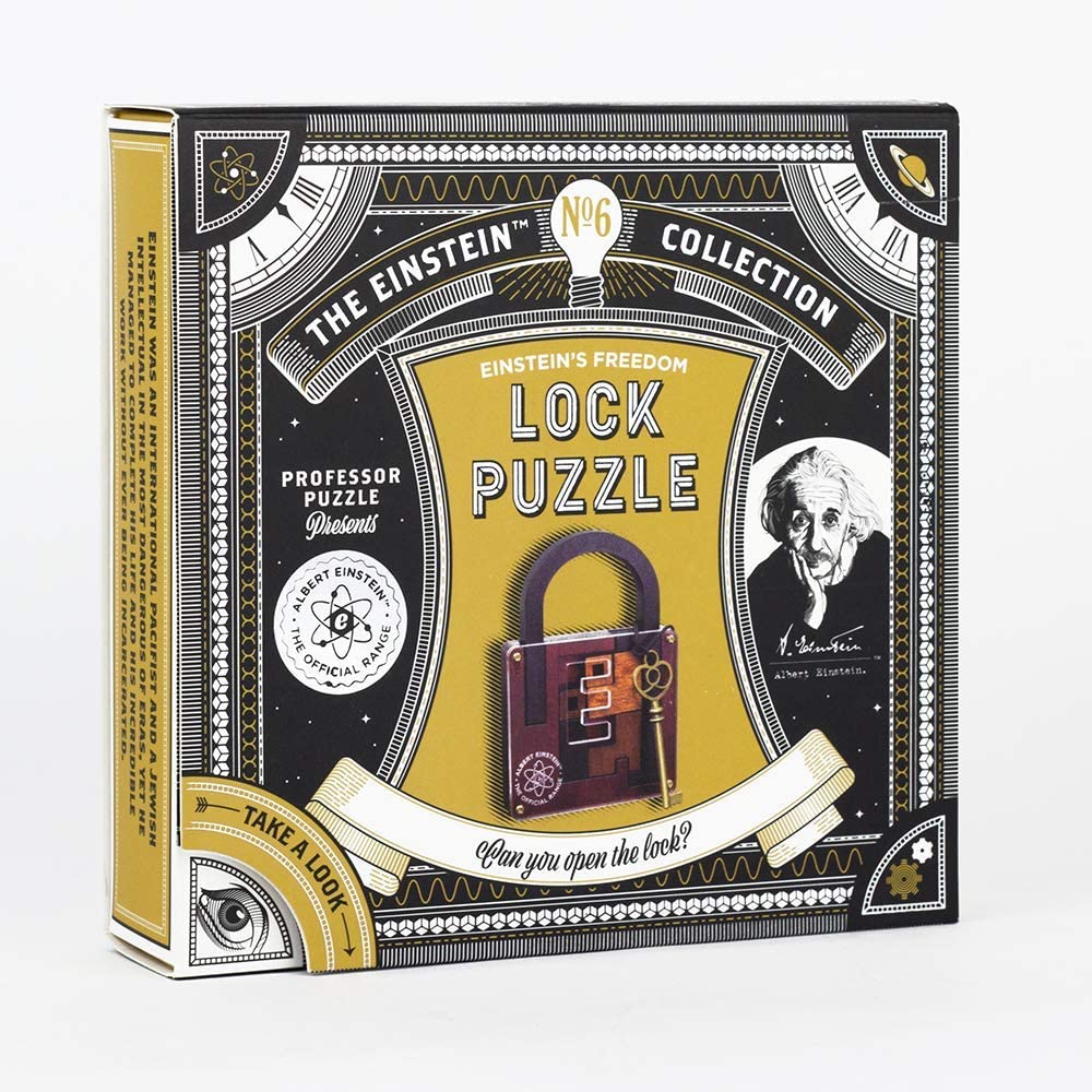 Einstein's Freedom Lock Puzzle Professor Puzzle