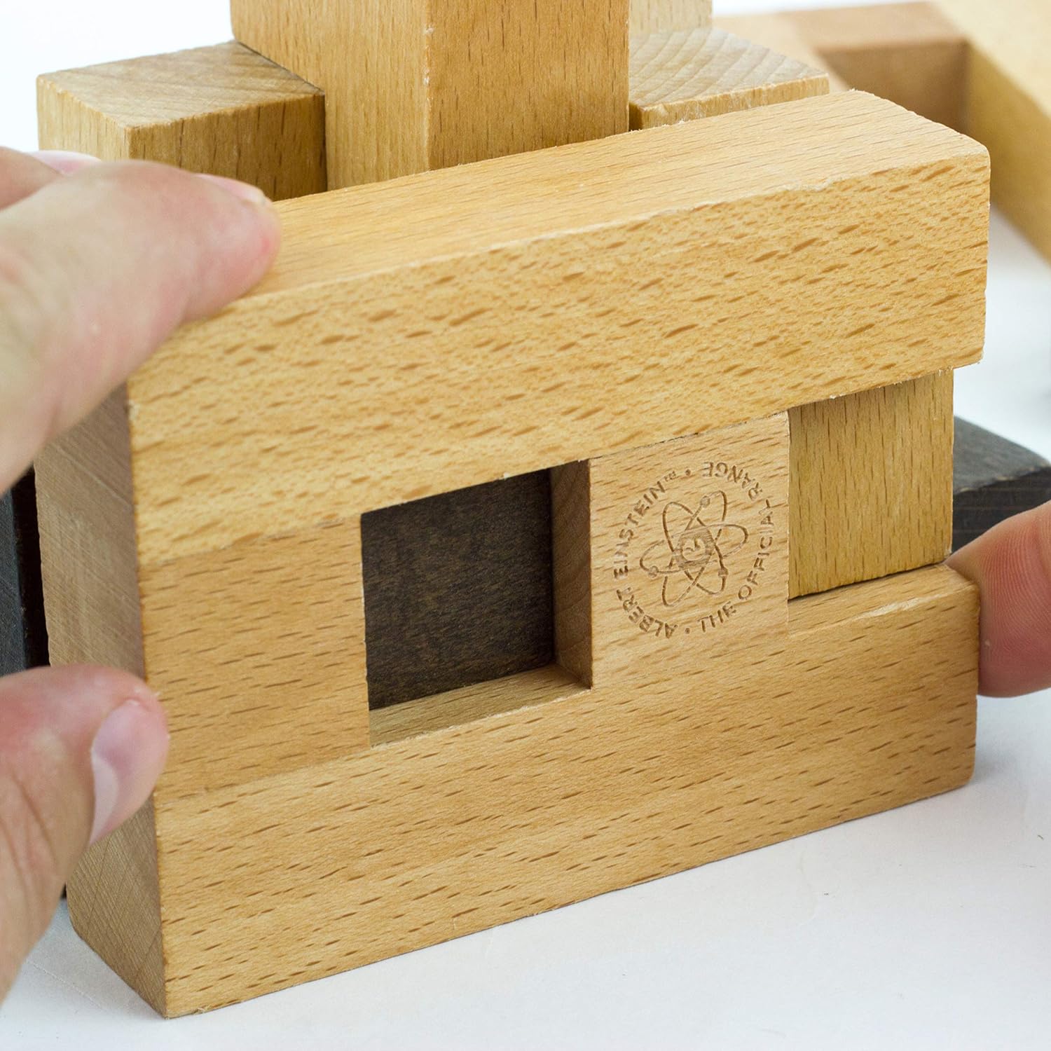 Einstein’s Letter Block Brainteaser Puzzle Professor Puzzle