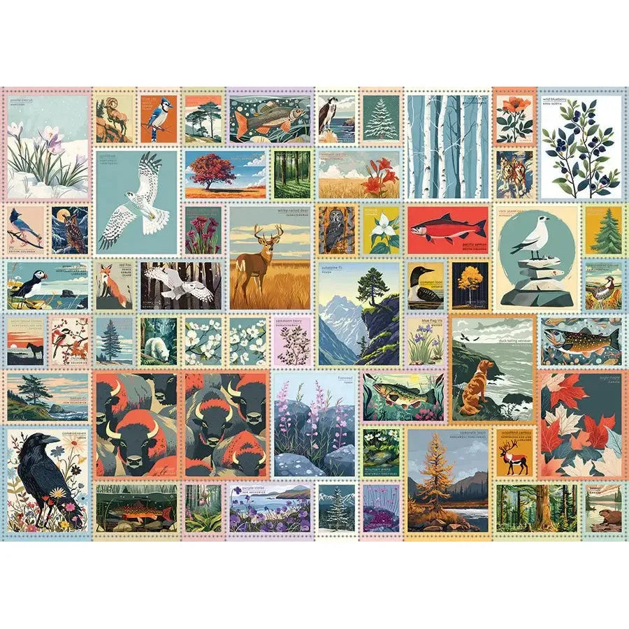 Emblems of Canada 1000 Piece Jigsaw Puzzle Cobble Hill