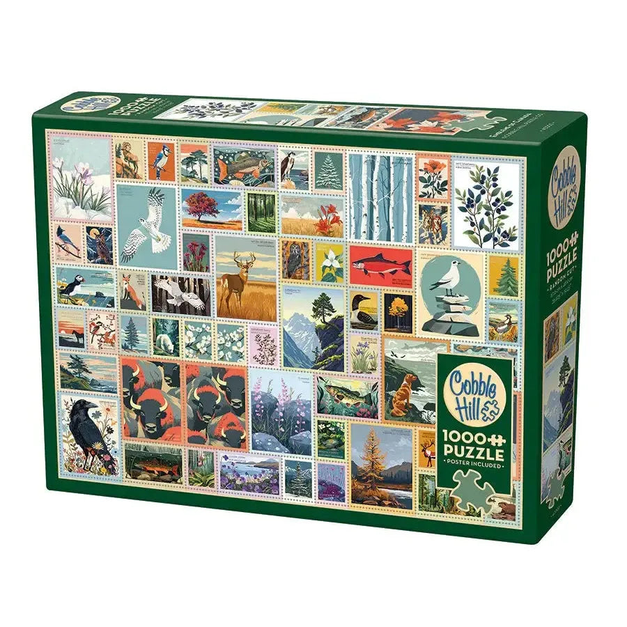Emblems of Canada 1000 Piece Jigsaw Puzzle Cobble Hill