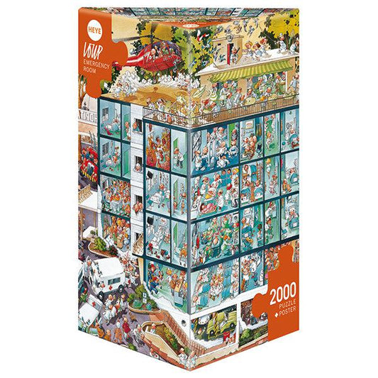 Emergency Room 2000 Piece Jigsaw Puzzle Heye