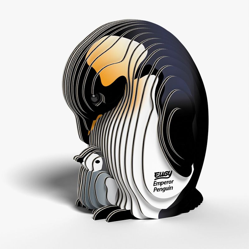 Emperor Penguin 3D Cardboard Model Kit Eugy